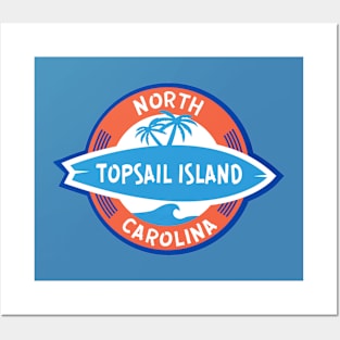 Topsail Island Surf Posters and Art